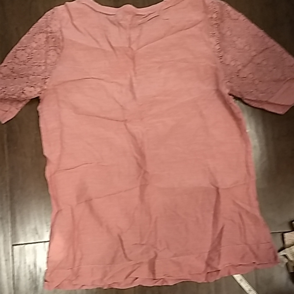 White Stuff brand pink lace top size  UK 10 / US 6 - Picture 4 of 4
